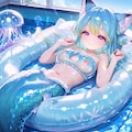12枚）クラゲブラと人魚さん 4枚目