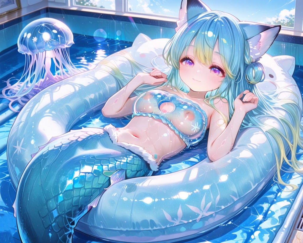 12枚）クラゲブラと人魚さん