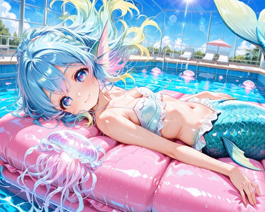 12枚）クラゲブラと人魚さん