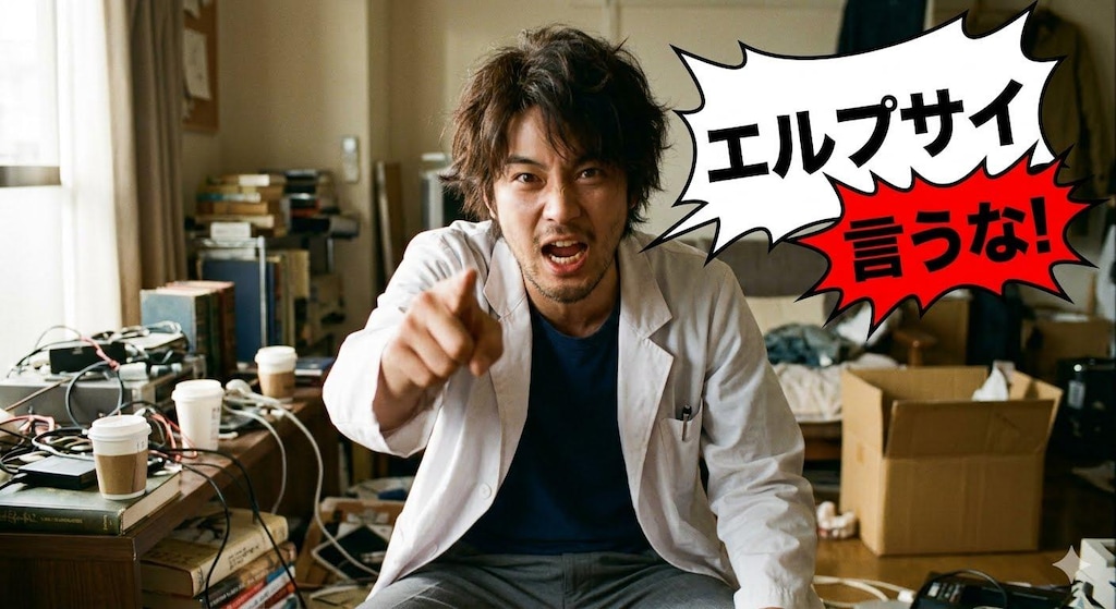 改めて『 エル　プサイ　言うな 』アニメ台詞生成です😣