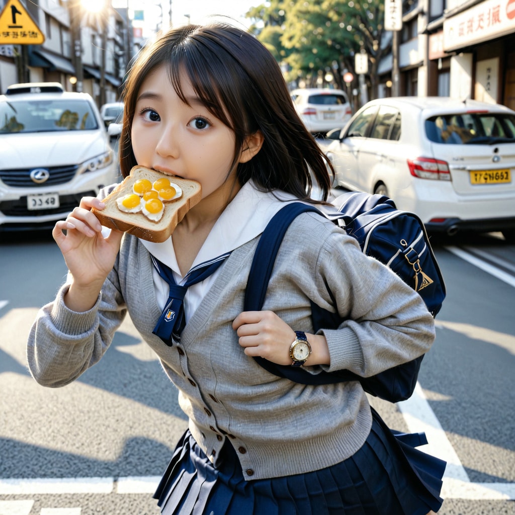 初日から遅刻だ～