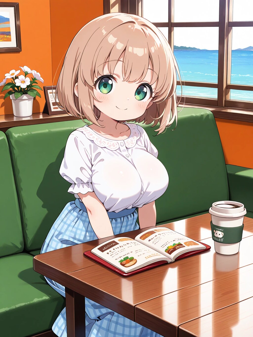 おやつの時間・こはるちゃん
