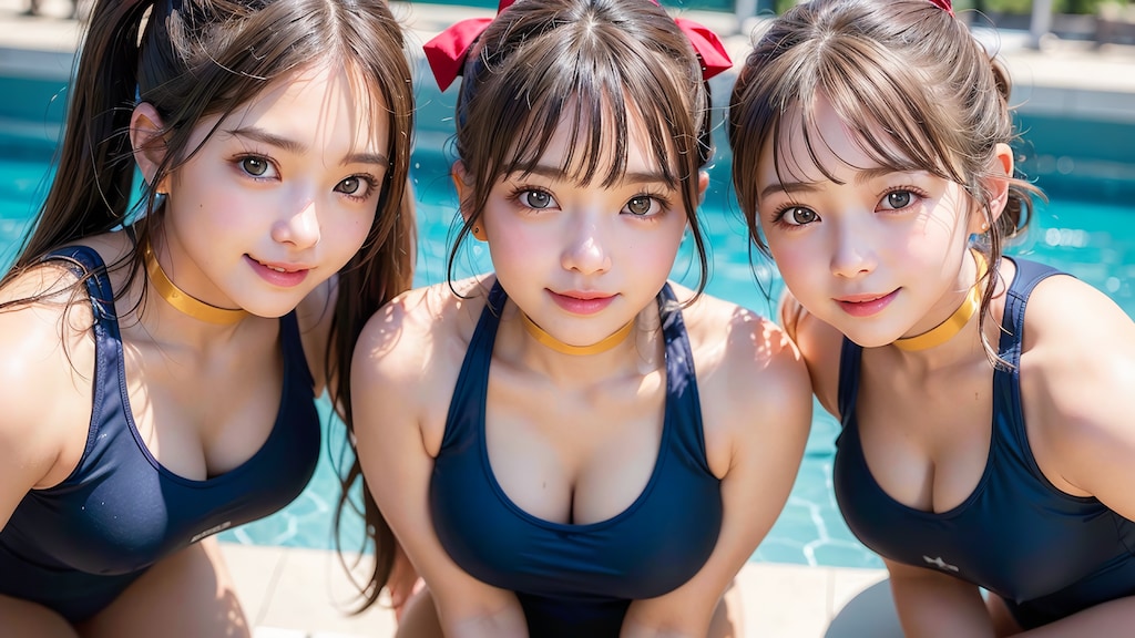 スク水ガールズNo.2＆スク水ガールズNo.1+α