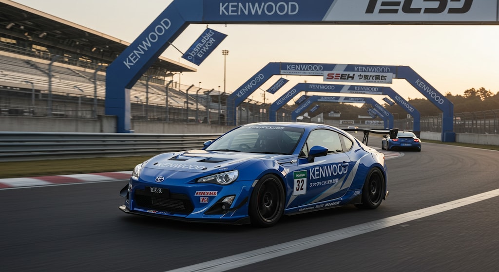 Kenwood86レーシングカー