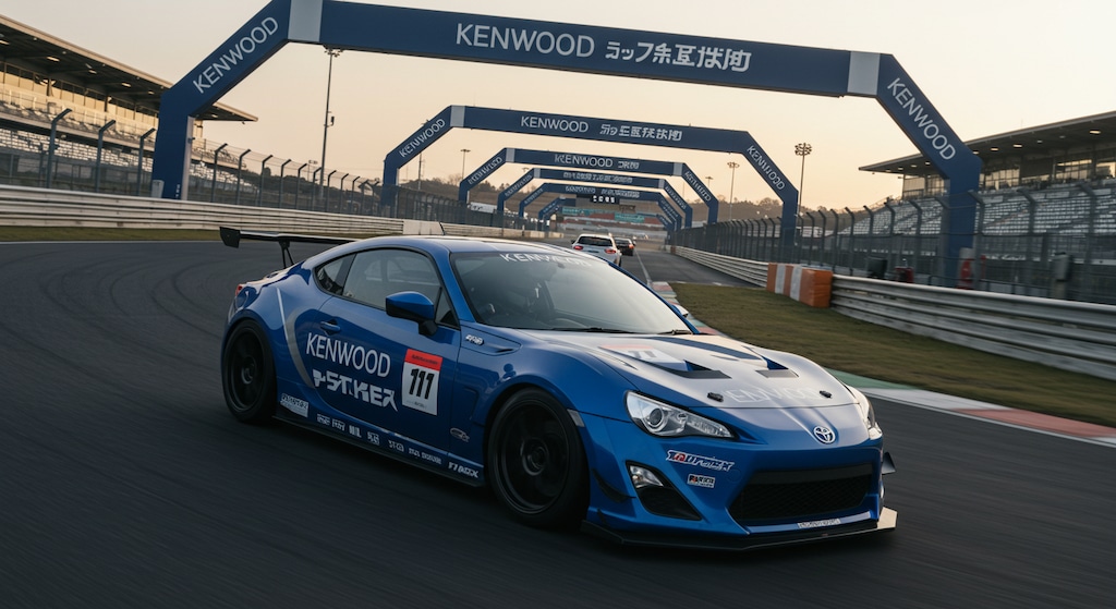 Kenwood86レーシングカー