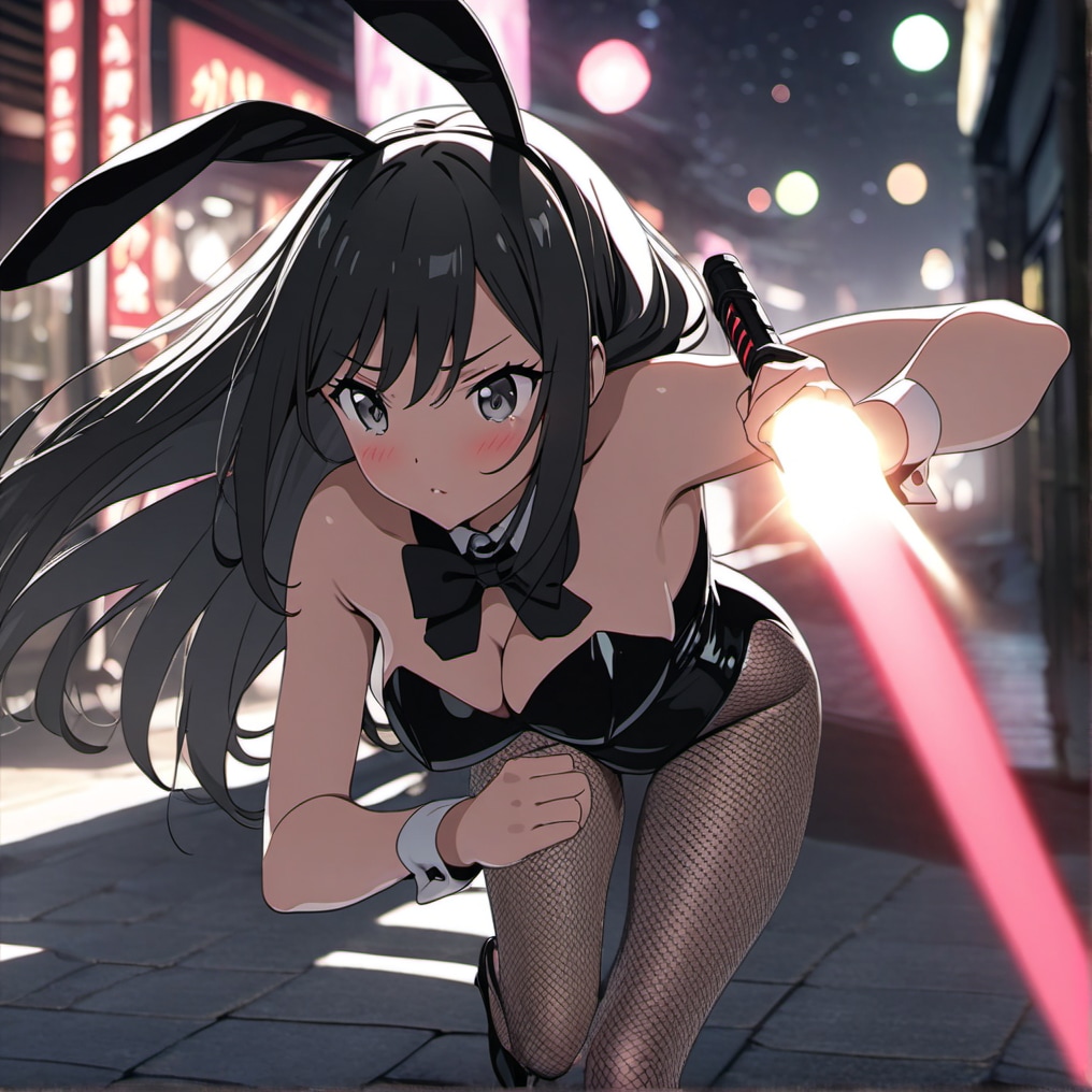 戦ううさぎ