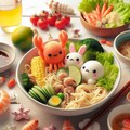 こどもの日のseafood noodle 4枚目