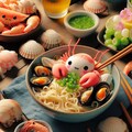 こどもの日のseafood noodle 5枚目