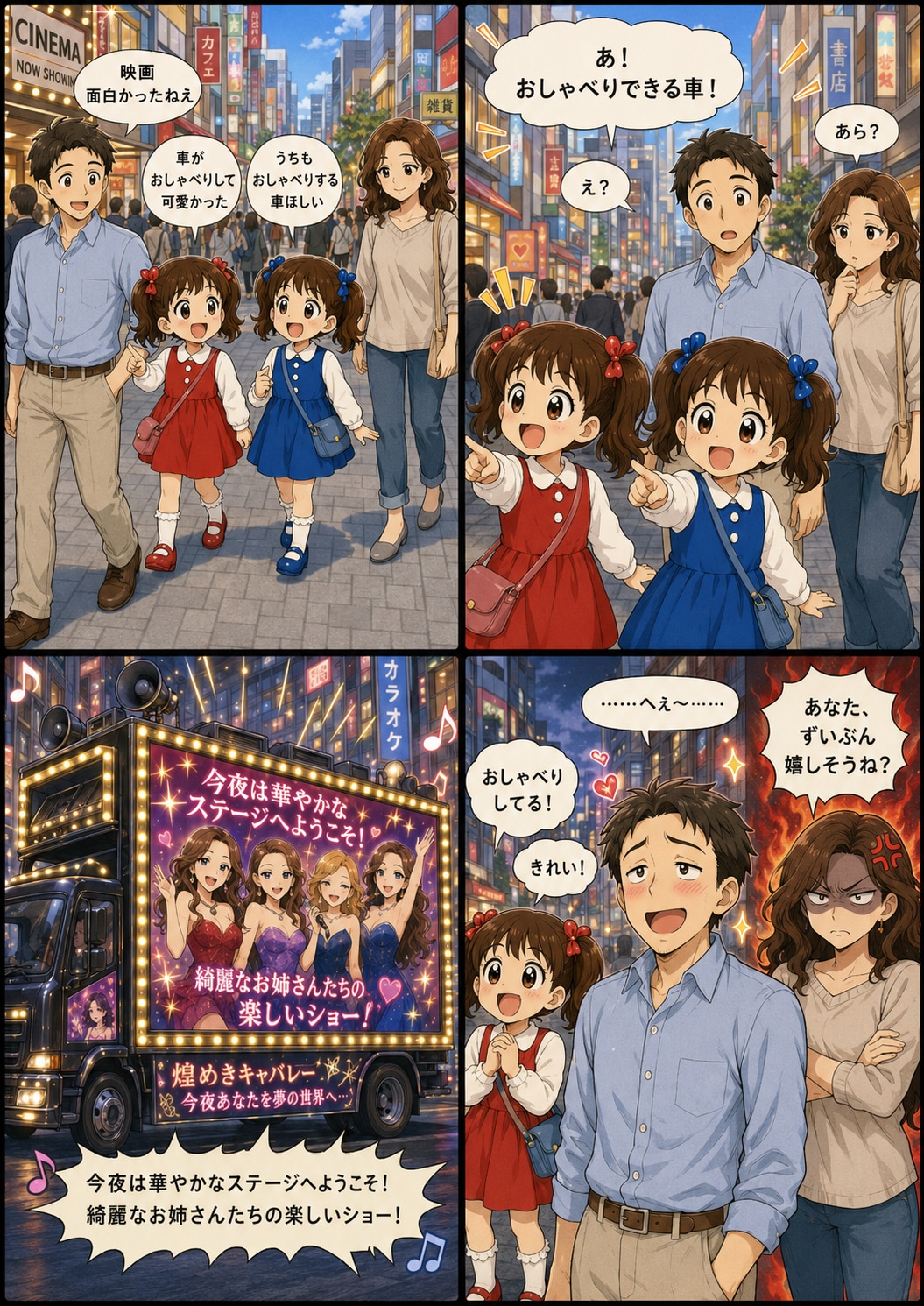双子とアドトラック