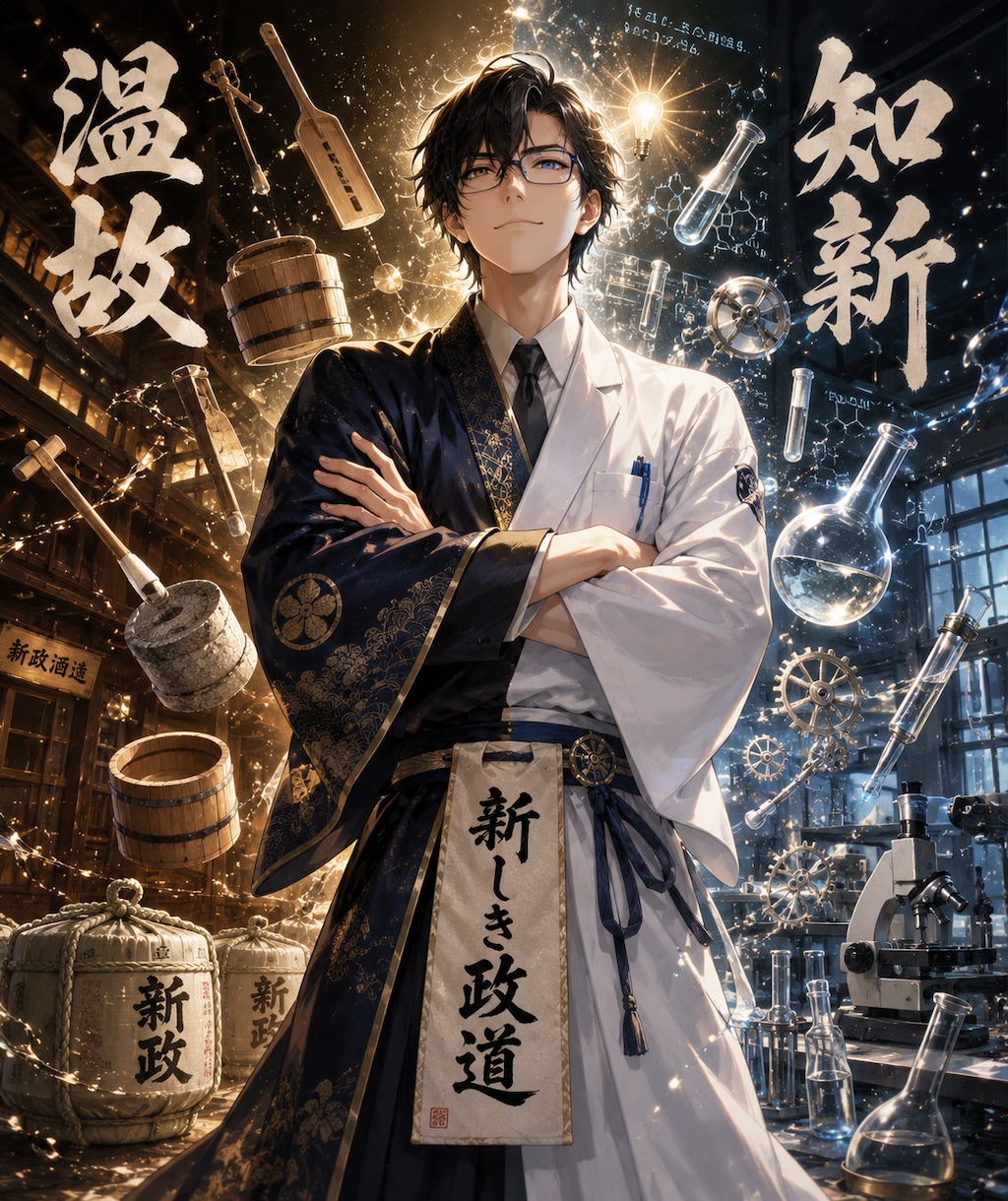 日本酒擬人化シリーズ第3弾