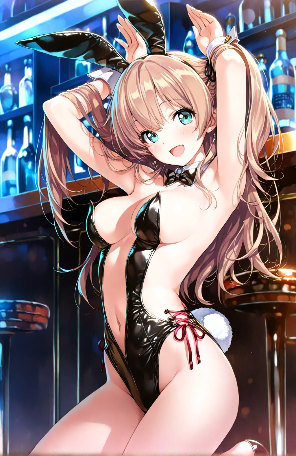見えそうで見えないバニーガール２