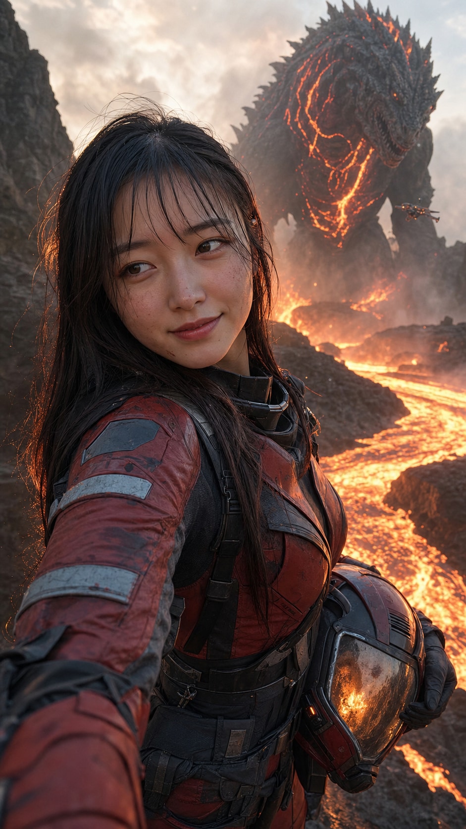 Selfie Before the Inferno