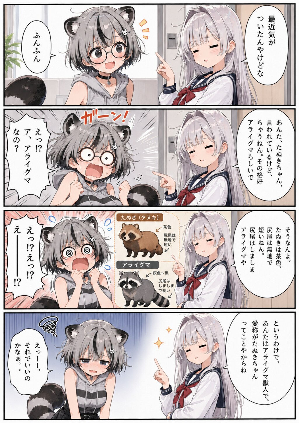 たぬきやないんやで？