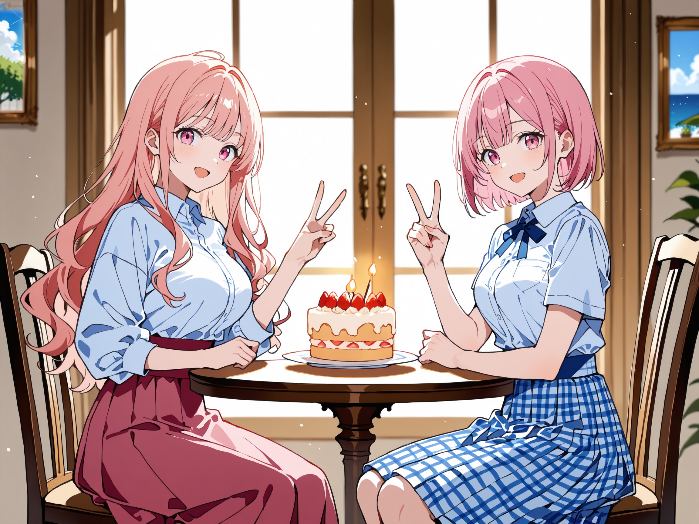 鹿目姉妹 | の人気AIイラスト・グラビア