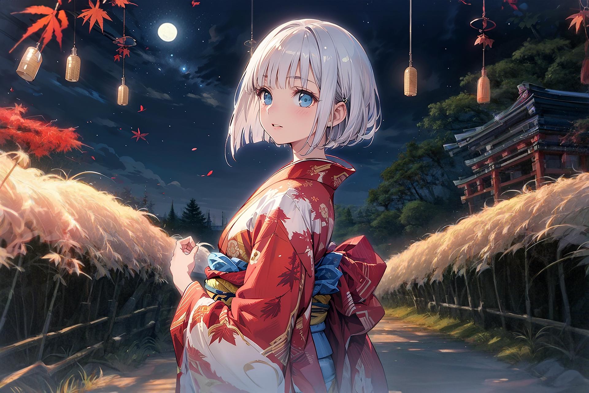 中秋の名月 | の人気AIイラスト・グラビア