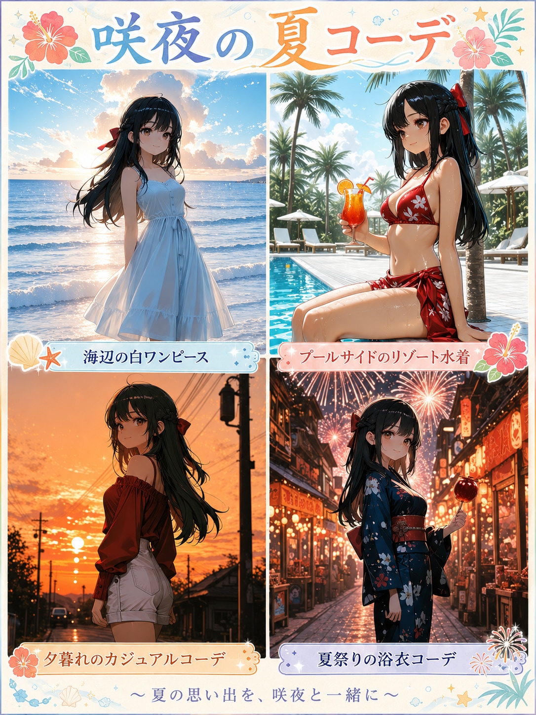 咲夜と過ごす、夏の一日