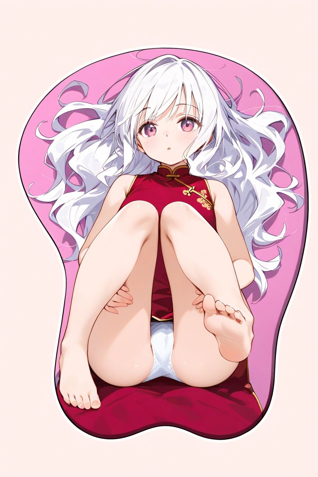 桃那マウスパッド(下半身)