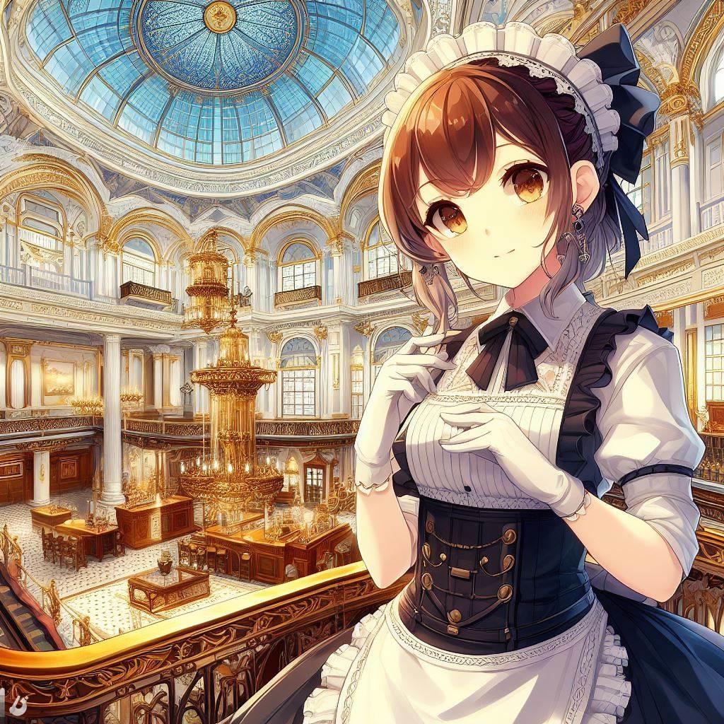 スチームパンク風衣装のメイド | の人気AIイラスト・グラビア