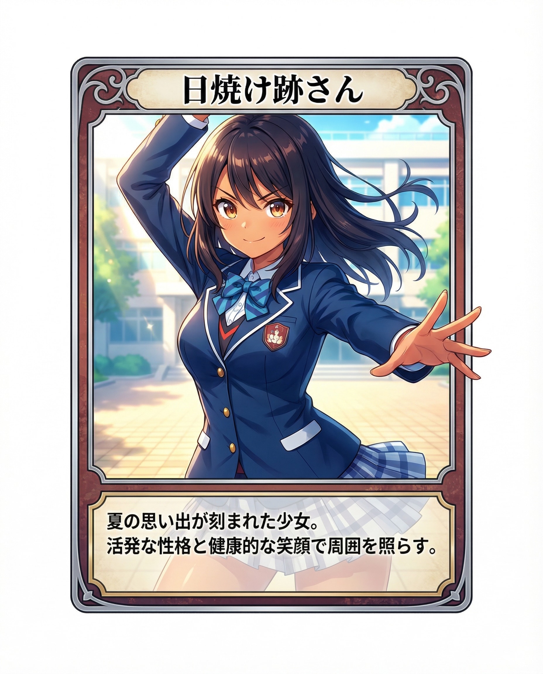 うちの子同い年組をトレカっぽくしてみた | の人気AIイラスト・グラビア