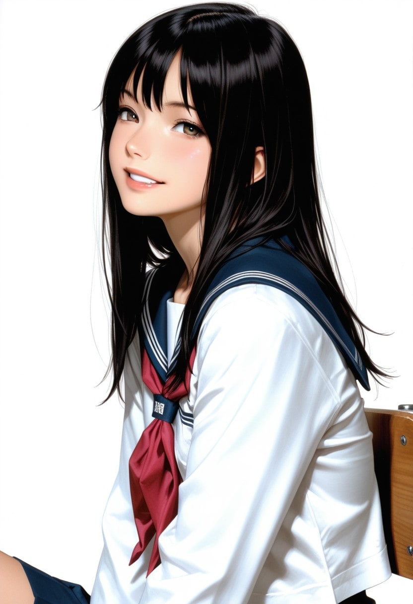 セーラー服 | の人気AIイラスト・グラビア