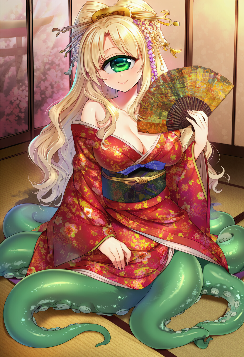 単眼スキュラ　遊女風に