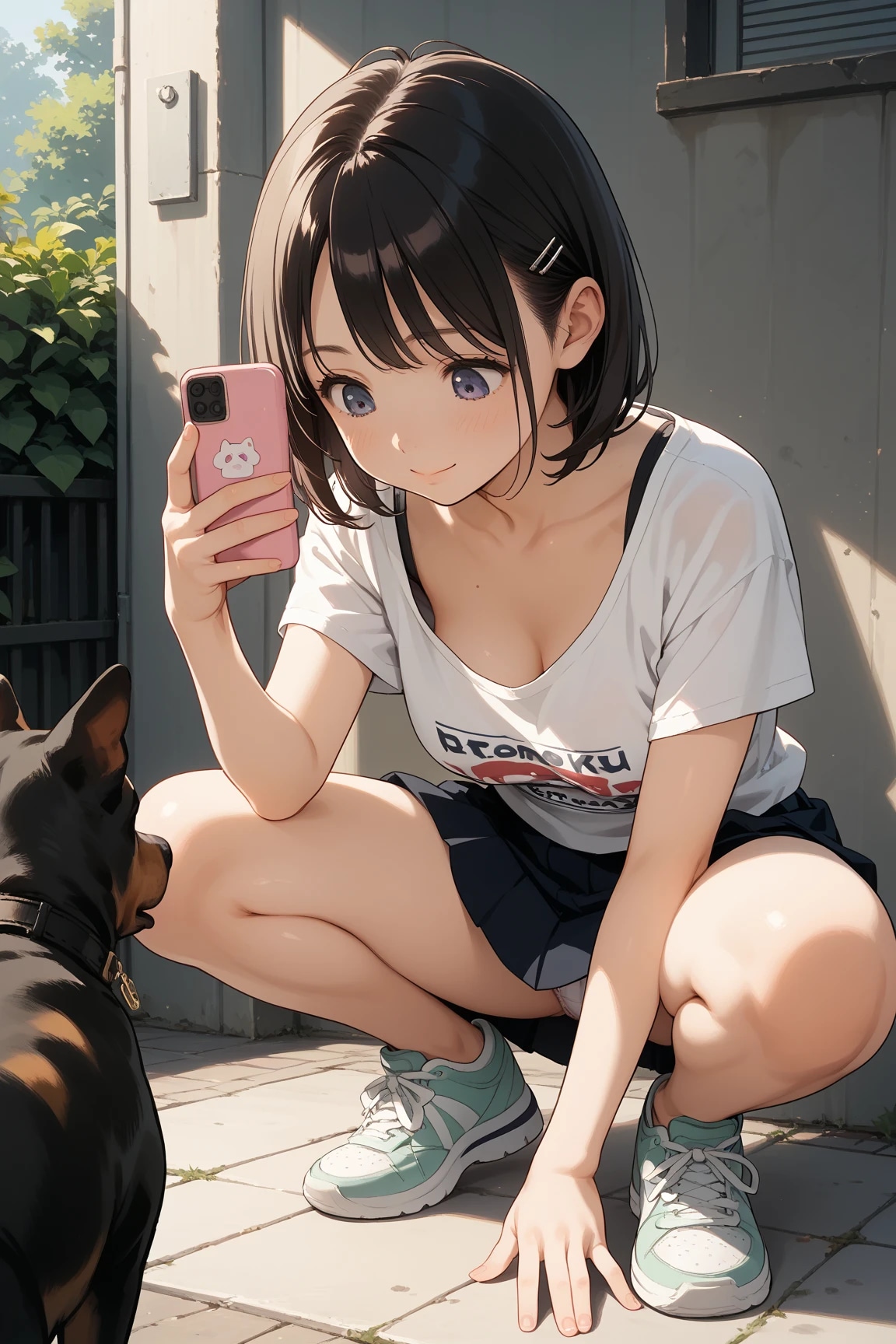 かわいい〜!写真撮っていいですか？