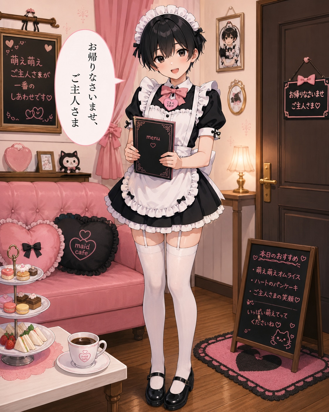女装メイドカフェ