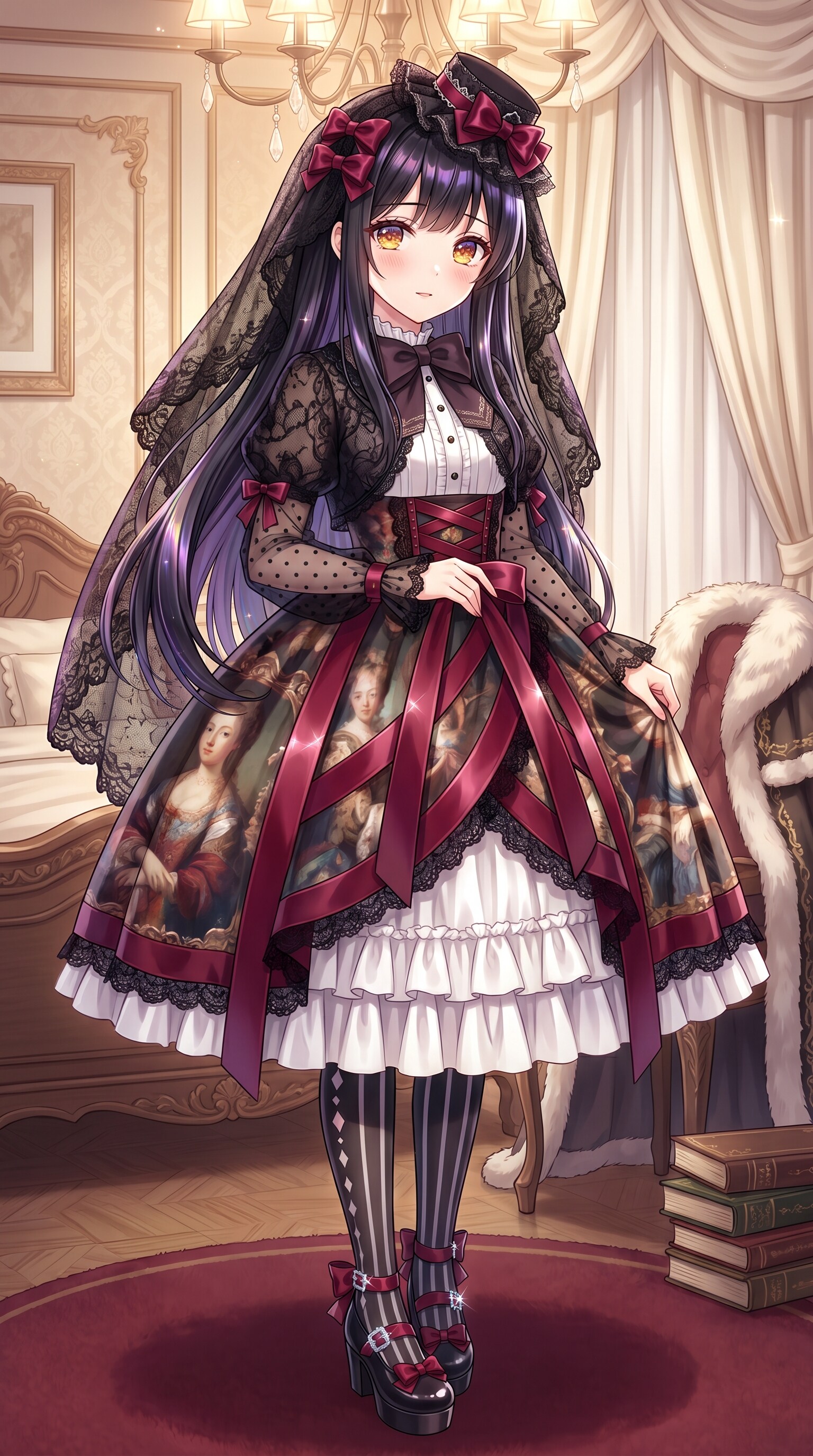 緋綾夢幻の黒紗姫