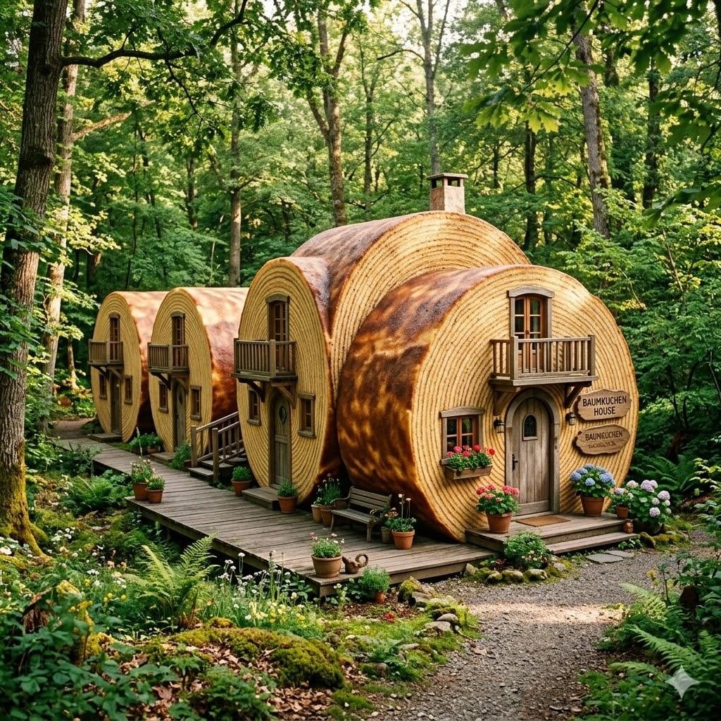 バームクーヘンの家