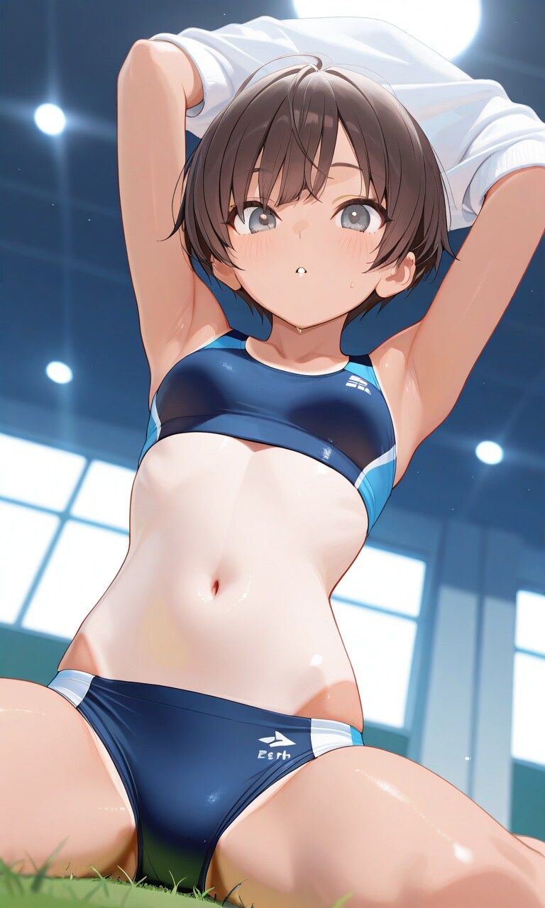 練習後