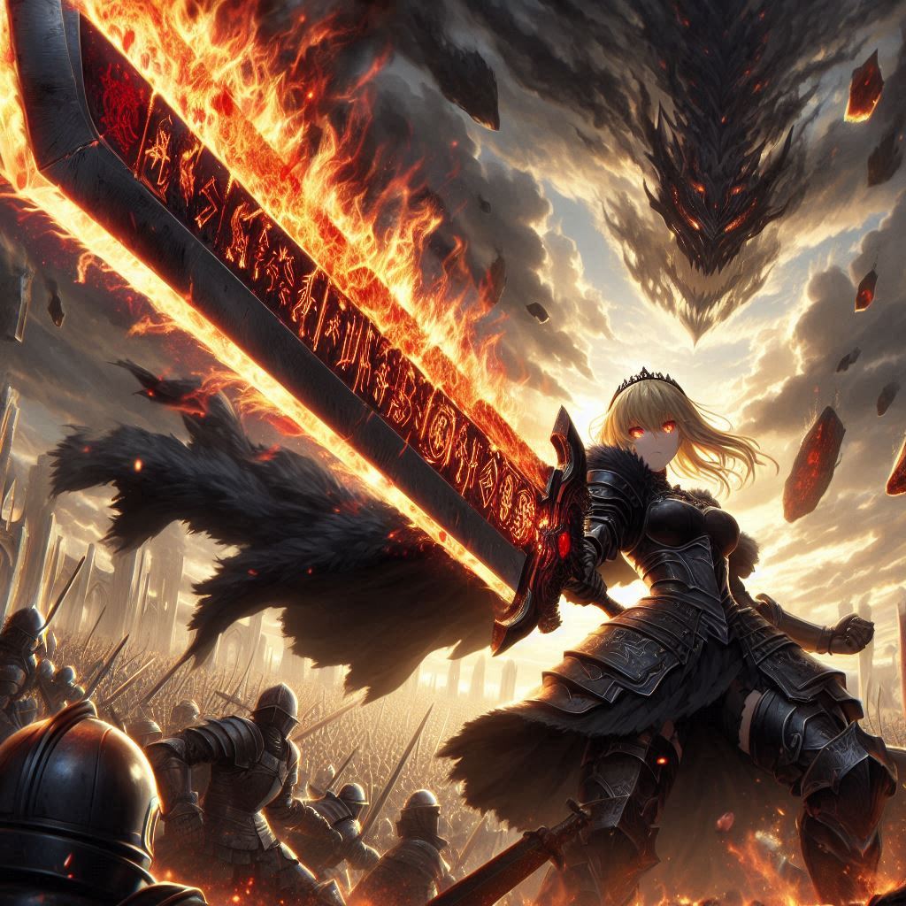 ブロンドの女騎士さん912 | の人気AIイラスト・グラビア