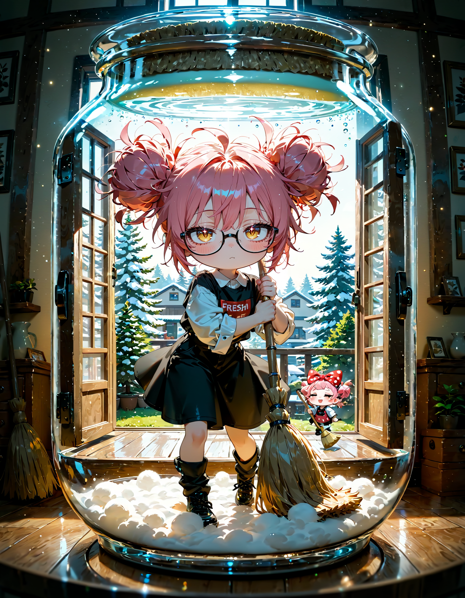 今日は何の日？　大掃除の日 | の人気AIイラスト・グラビア