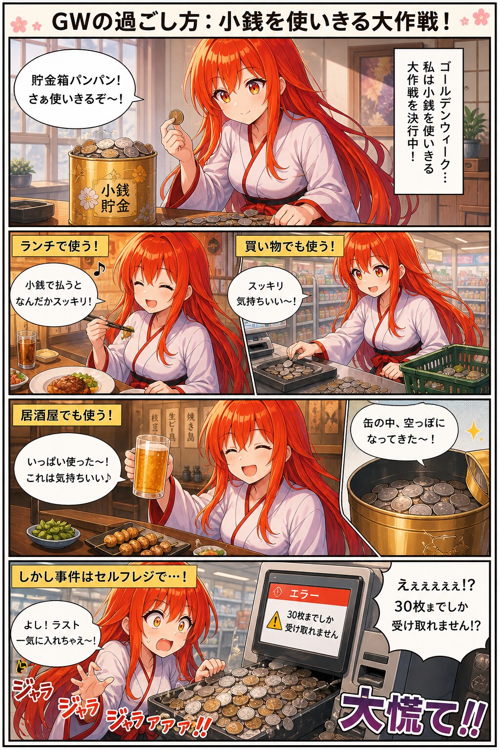 わけわか！小銭消費大作戦