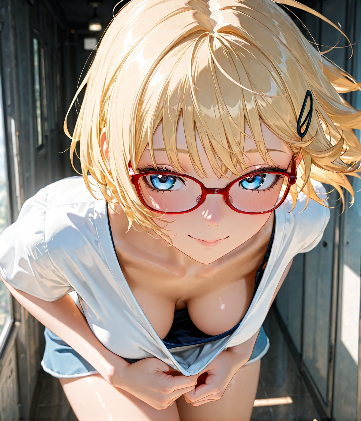 「視線、バレてるよ」