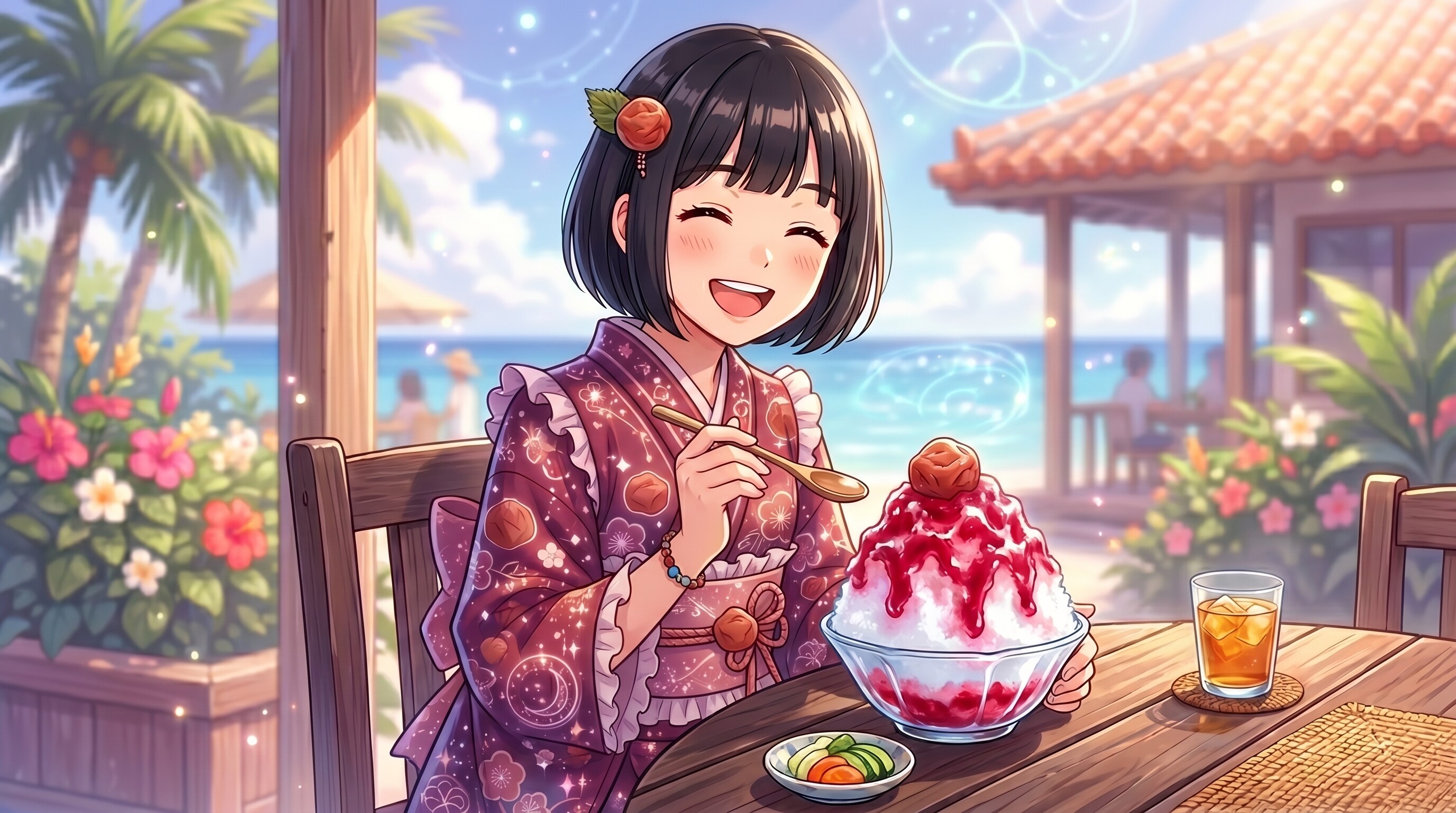 ６月１日は、梅肉エキスの日、氷の日、麦茶の日、衣替えの日