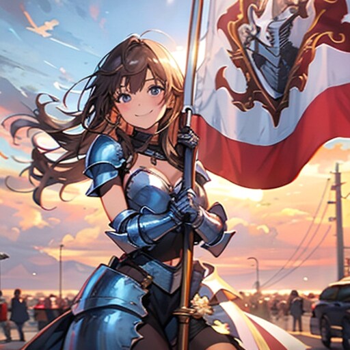 女騎士凱旋 | の人気AIイラスト・グラビア