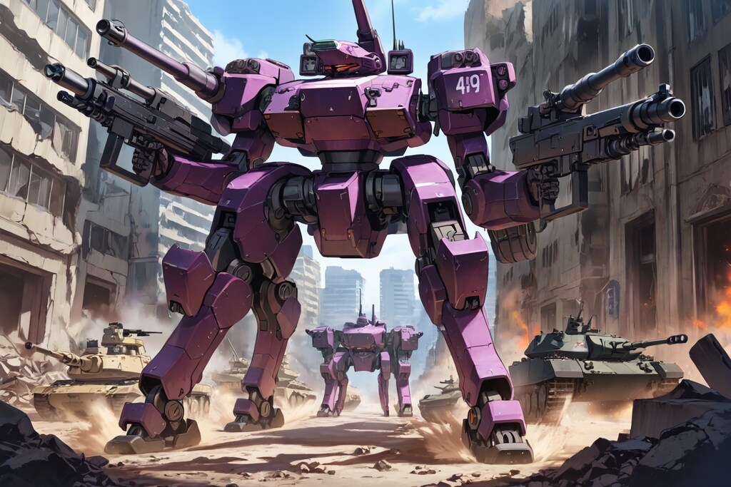 《灰色戦域の歩行兵器》