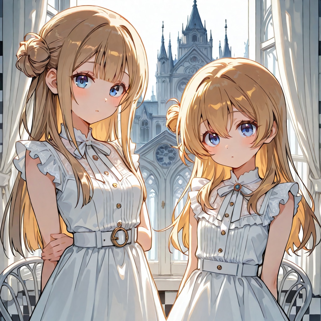 お団子姉妹