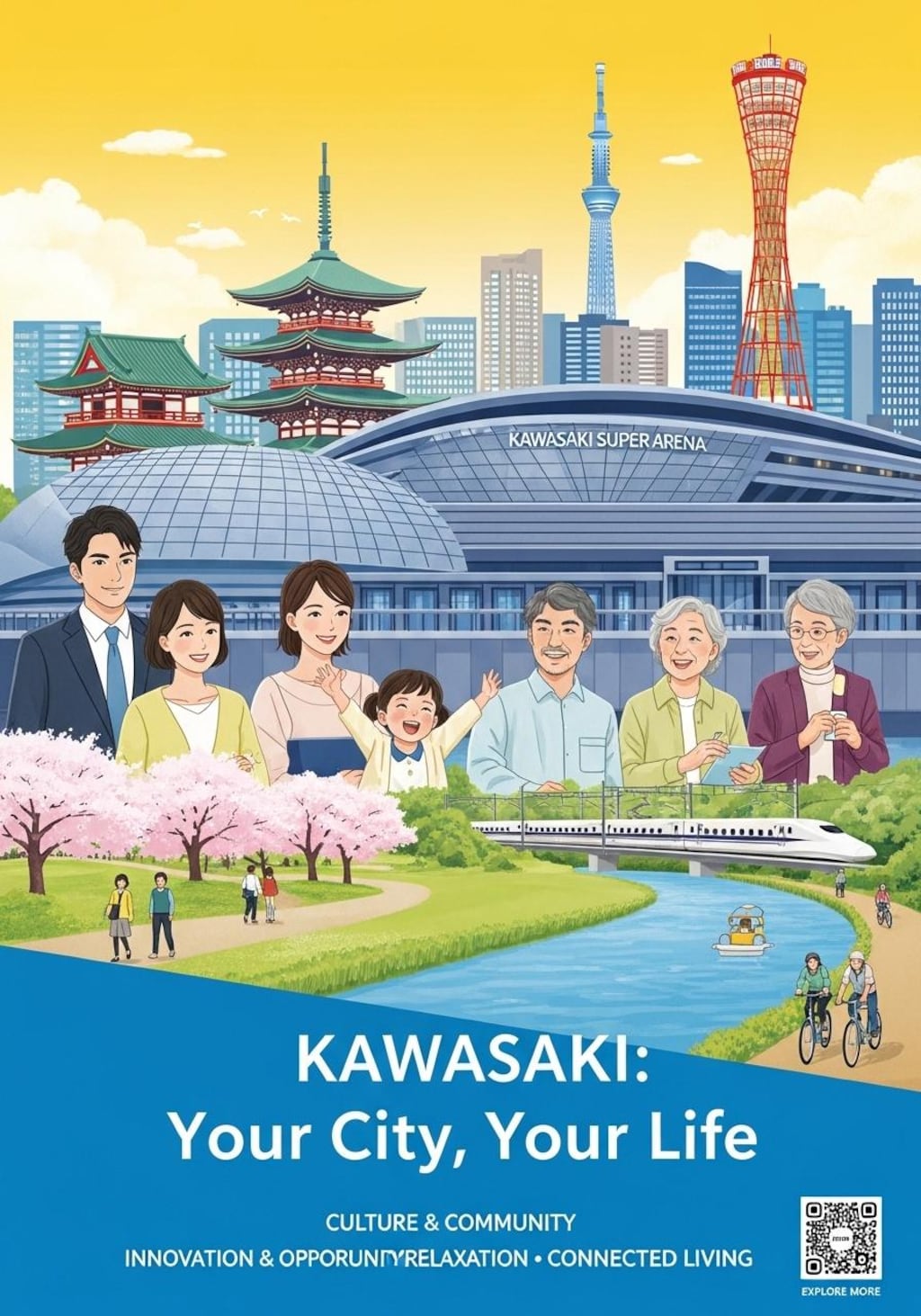 こんな街では…。
