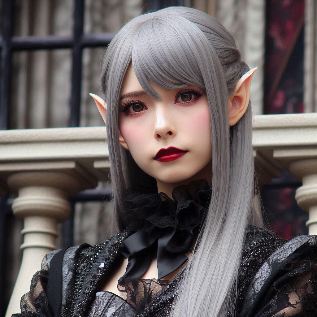 ヴァンパイアの館を訪れた迷宮の女主人 | の人気AIイラスト・グラビア