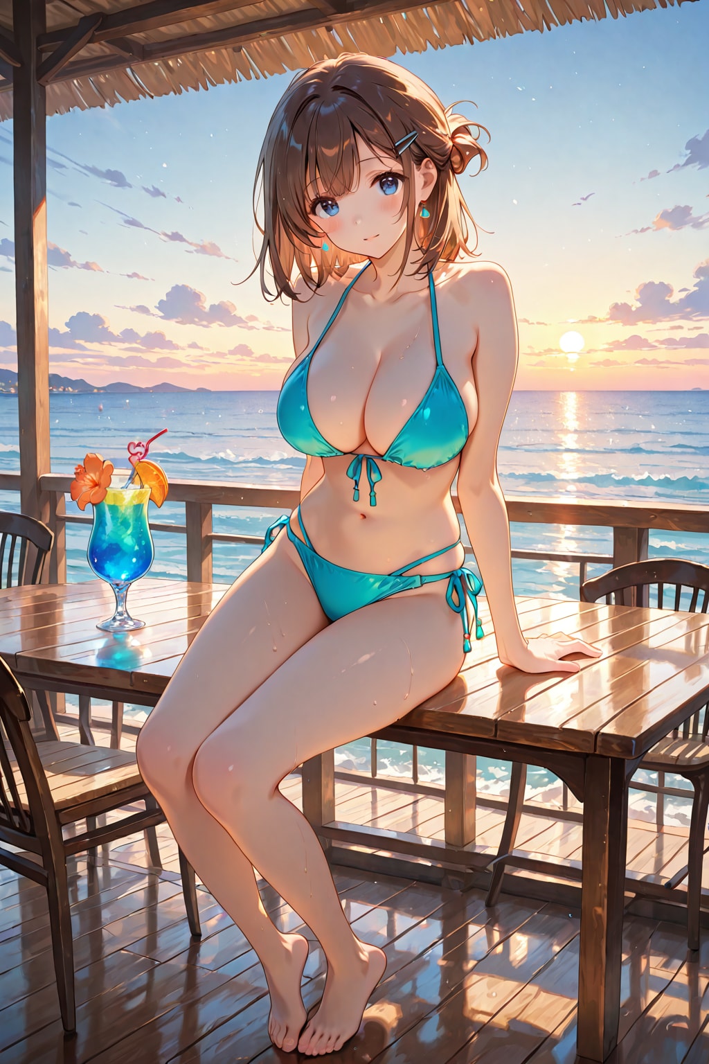夏のリゾート