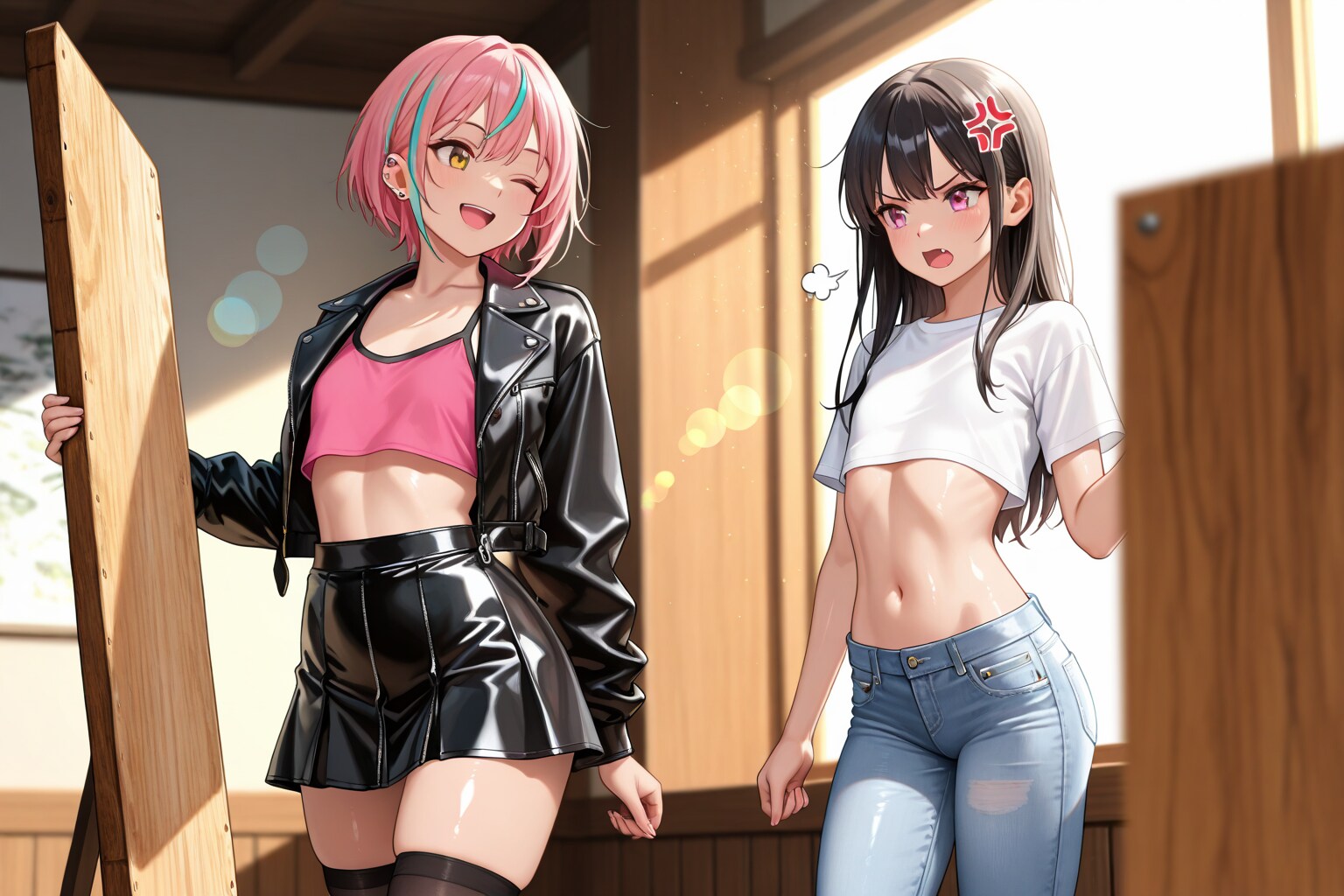 彩羽ちゃんと板野ちゃん