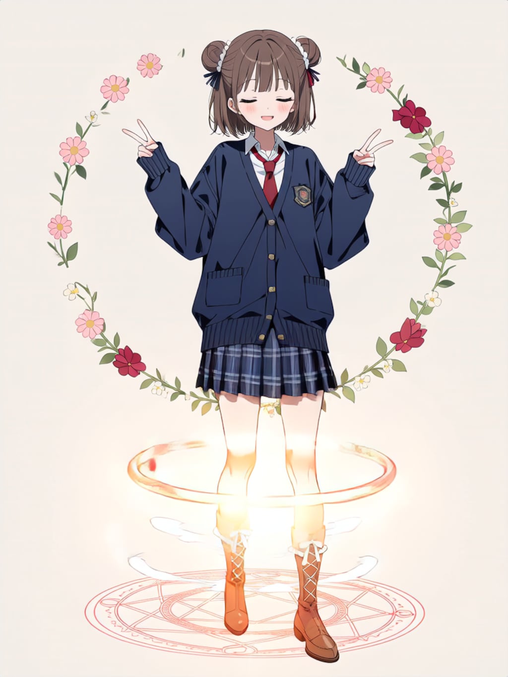 変身！魔法少女 ふかめちゃん【パラパライラスト】