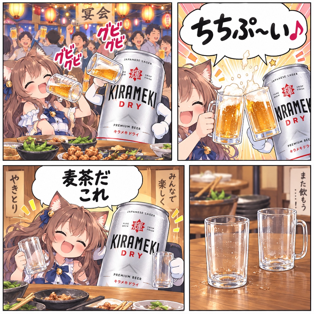 麦茶だ、これ
