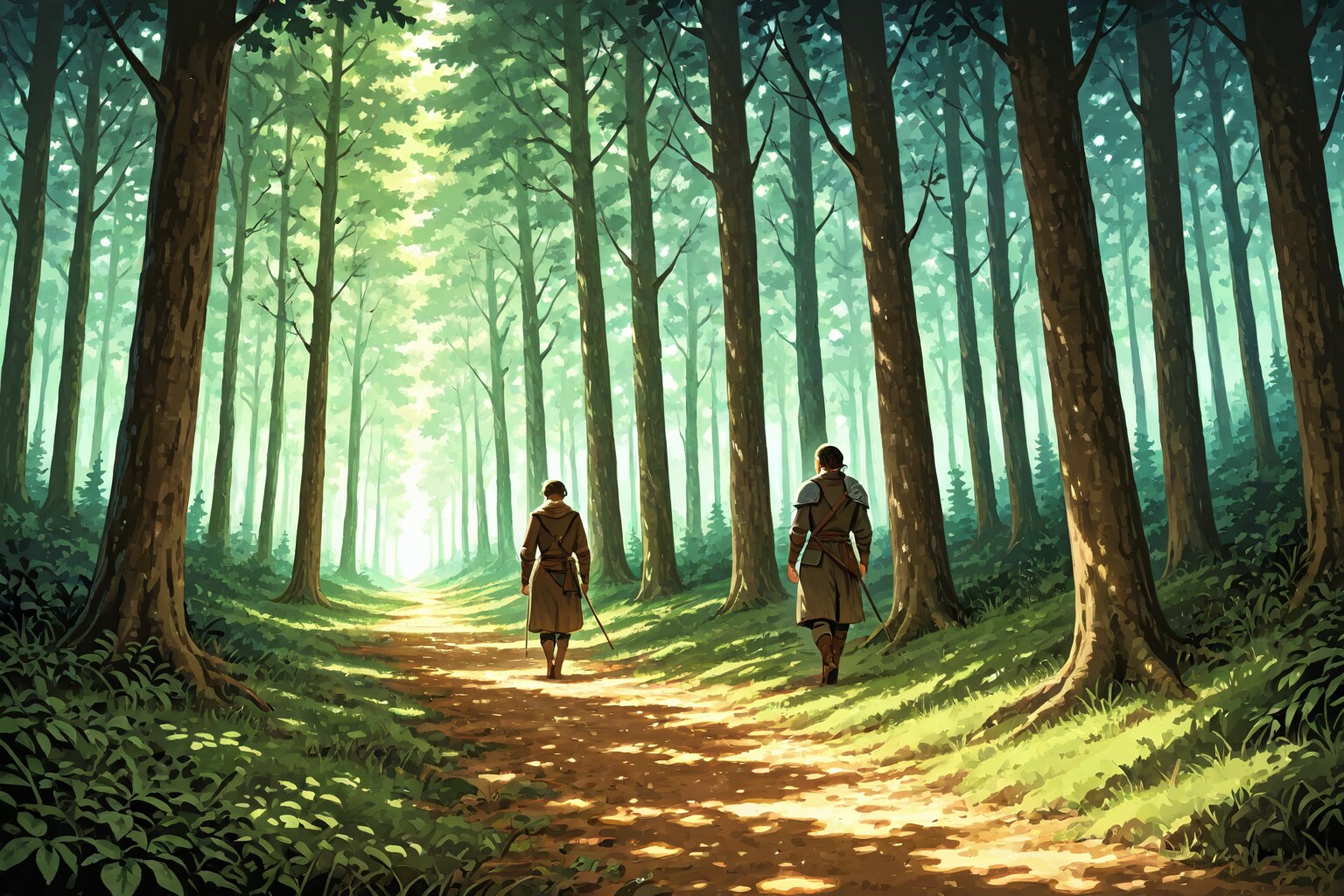 🌲森の小道を歩く🌳