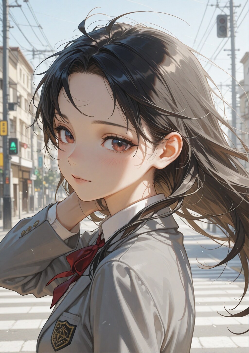信号待ちの一瞬