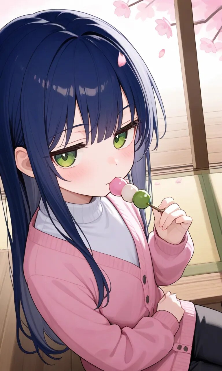 お団子、おいしいね