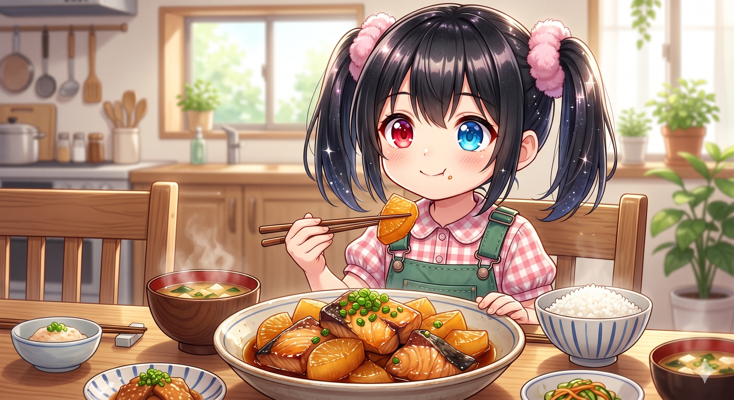 今日のお昼はぶり大根です
