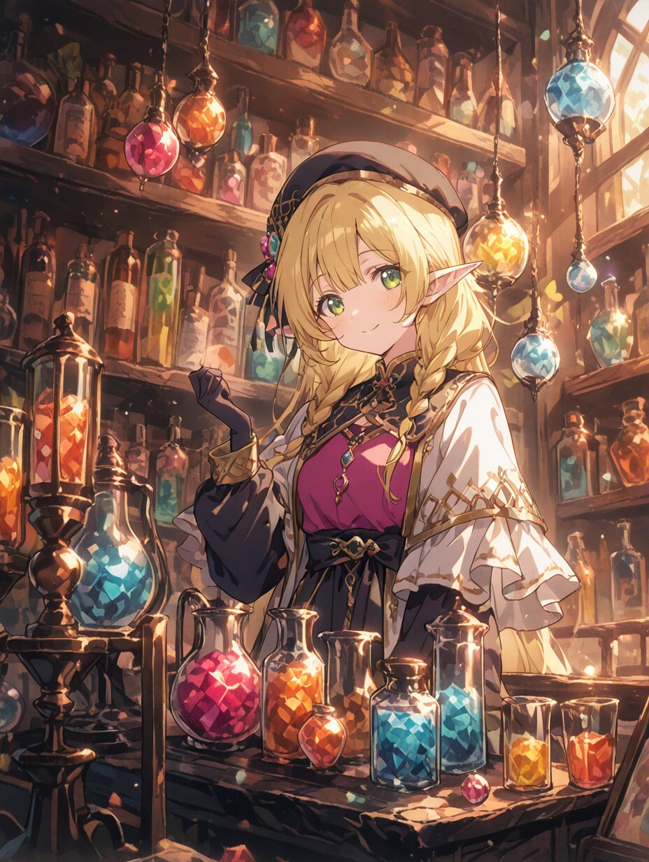 エルフのアトリエ | の人気AIイラスト・グラビア