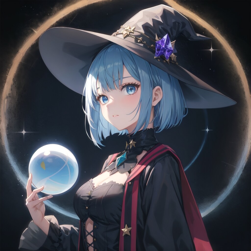 クールな魔法使い | の人気AIイラスト・グラビア